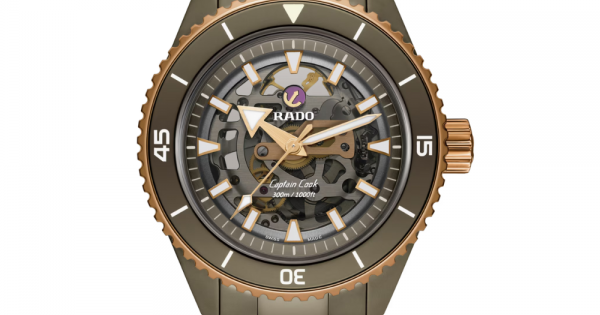 Rado Captain Cook High-Tech Ceramic Skeleton - Reloj Automático de